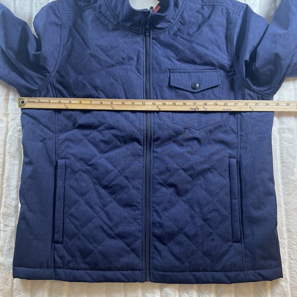 NWT UNTUCKit Jacket Mens XL Patriot Blue Gardner Quilted City Flap Pockets - Picture 9 of 10